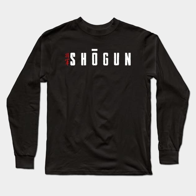 Shogun Long Sleeve T-Shirt by Buff Geeks Art